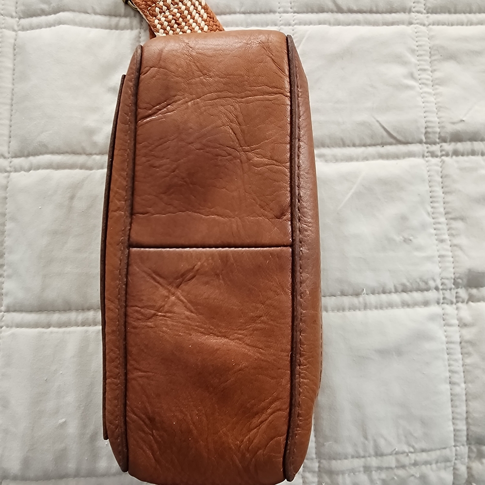 Madewell Tan Leather Crossbody Bag - Picture 4 of 6